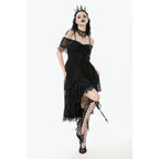 Dark in Love Soraya Gothic Lace High-Low Dress
