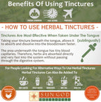 ORGANIC DIGESTION Herbal Tincture - Support your Natural Digestive Efficiency