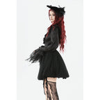 Dark in Love Bellatrix Gothic Embroidered Petticoat Skirt