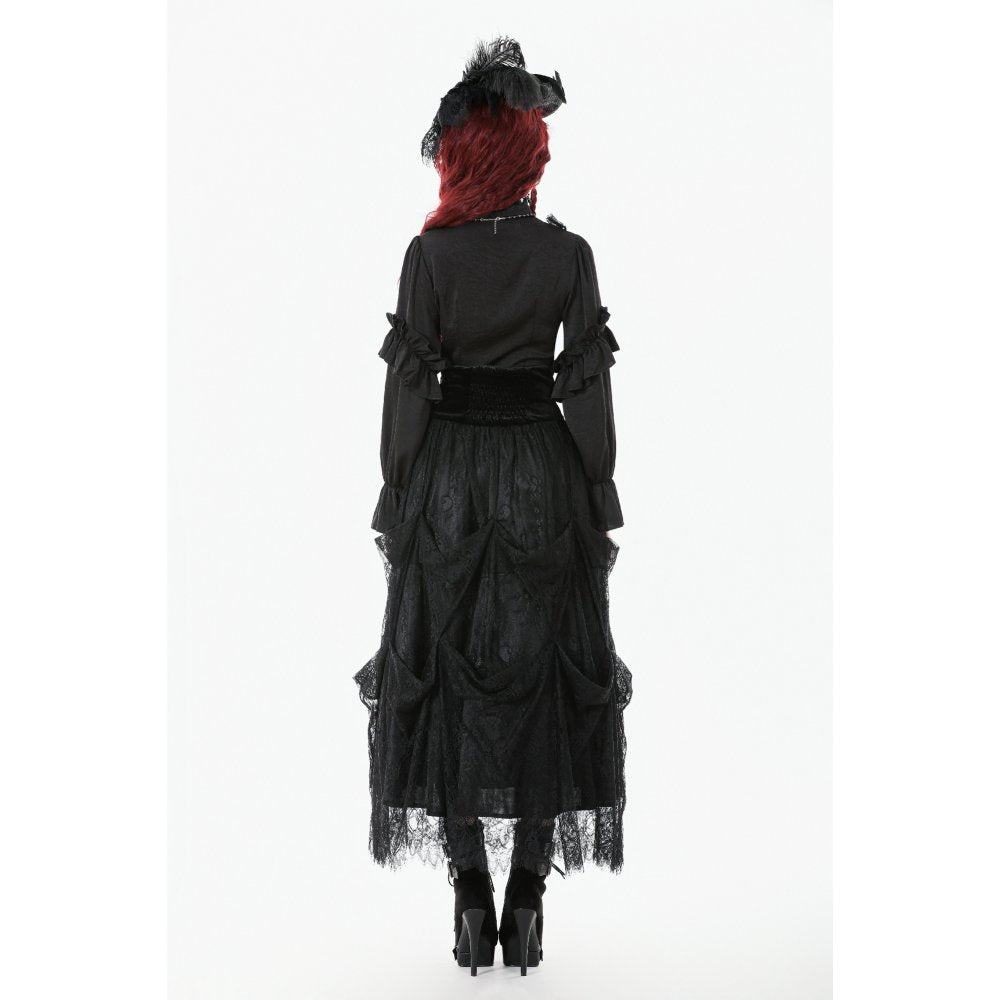Dark in Love Bellatrix Frill Blouse