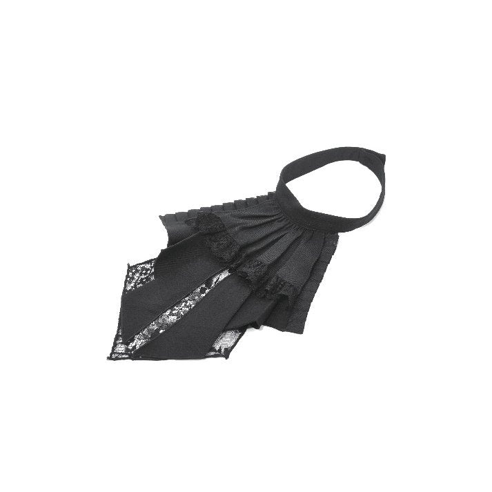 Dark in Love Gothic Lace Waist-Shaping Blouse