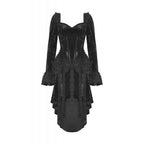 Dark in Love Seraphina Velvet Lace Goth Dress