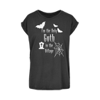 “I’m the Only Goth in the Village” Women’s Extended Shoulder T-Shirt – Gothic Attitude