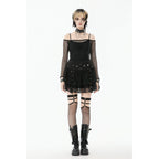 Dark in Love Astrid Lace Buckle Skirt