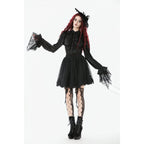 Dark in Love Bellatrix Gothic Embroidered Petticoat Skirt