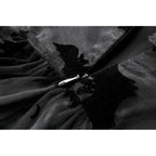 Dark in Love Morwenna Bat Mesh Layered Goth Mini Dress