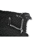 Dark In Love Mina Punk Metal Knit Hat