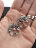 Tree Of Life Dangly Charm Earrings In Gift Bag