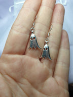 Ghost Dangly Charm Earrings In Gift Bag Perfect For Halloween