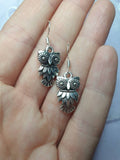 Owl Charm Dangly, Charm Earrings In Gift Bag, Stocking Filler, For Her