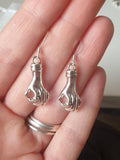 Hand Charm Earrings, Gifts For Her, Fun Jewellery