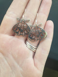 Moth Dangly Charm Earrings In Gift Bag, Moth Lover, Gifts For Her