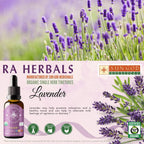 Organic Lavender Tincture - STRESS RELIEF, PAIN RELIEF, RELAXATION