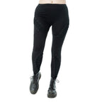Poizen Industries Nightshade Goth Leggings - Corset Lace-Up Eyelet Detail