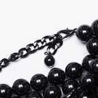 Punk Rave Aphrodite Beaded Necklace - Gothic Fashion Accessory