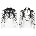 Punk Rave Aphrodite Beaded Necklace - Gothic Fashion Accessory