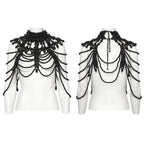 Punk Rave Aphrodite Beaded Necklace - Gothic Fashion Accessory