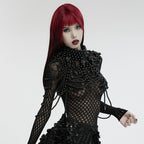 Punk Rave Aphrodite Beaded Necklace - Gothic Fashion Accessory