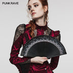 Punk Rave Delaney Hand Fan
