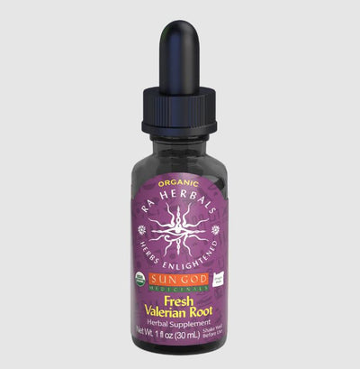 Organic Fresh Valerian Root Tincture - SUPPORTS THE NERVOUS SYSTEM