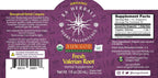 Organic Fresh Valerian Root Tincture - SUPPORTS THE NERVOUS SYSTEM
